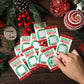 Outus 50 Pieces Christmas Scratch Off Cards Stickers Christmas Hawaii Party Games Vouchers Festive Raffle Tickets Holiday Business Prize Drawings For Kids Adults Families Events Groups (Ugly Sweater)