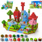 Hltyigr 150PCS Magnetic Blocks-Magnetic Building Blocks Magnet Toys Set Stacking Forest World with Magnet Construction Toys STEM Sensory Gift for Kids Toddlers Boys & Girls Birthday Gifts Ages 3+