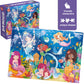 Quokka Puzzles For Kids Ages 4-6 - Set Of 4X60 Jigsaw Puzzles For Toddlers 3-5 - Unicorn Princess Animals Toys For Children 6-8 Yo - Gift Educational Game For Boys & Girls