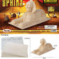 Puzzled 3D Puzzle Sphinx Wood Craft Construction Model Kit, Unique, Fun And Educational Diy Wooden Toy Assemble Model Unfinished Crafting Hobby Puzzle To Build And Paint For Decoration 161 Pieces Pack