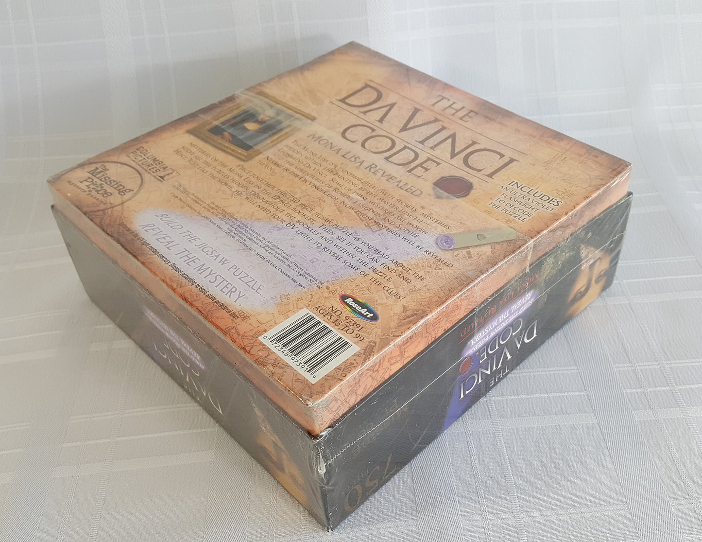 Warren Industries Da Vinci Code 750-Piece Mystery Puzzle - Engaging Fun for All Ages, Ideal for Puzzle Lovers