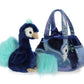 Aurora® Fashionable Fancy Pals™ Mora Peacock™ Stuffed Animal - On-The-Go Companions - Stylish Accessories - Multicolor 7 Inches