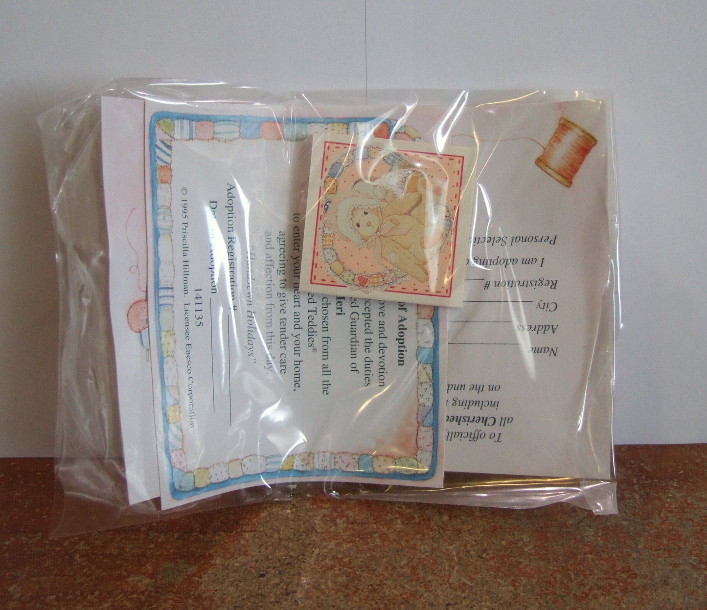 Cherished Teddies Meri Handsewn Holidays Figurine