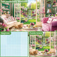 300 Piece Puzzles For Adults, Jigsaw Puzzles 300 Pieces For Adults Kids Building Flowers Puzzle Recycled Cardboard Jigsaw Puzzle
