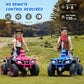 ELEMARA 24V 2 Seater Ride on ATV for Big Kids,4x4 Kids ATV 4 Wheeler Ride on Toy with 400W Powerful Motors, 5mph Max Speed,Kid F