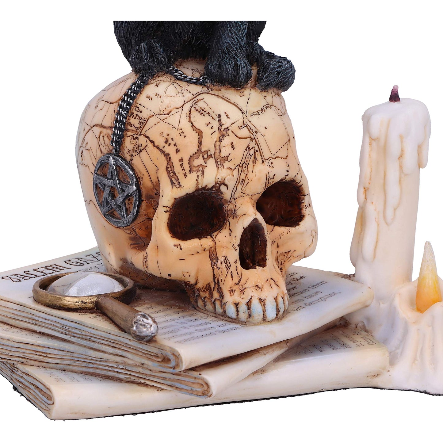 Nemesis Now Lisa Parker Spirits Of Salem Figurine 16.5Cm, Resin, Lisa Parker Figurine, Spirits Of Salem Artwork, Salem Witch Trials Gothic Ornament, Cast In The Finest Resin, Expertly Hand-Painted