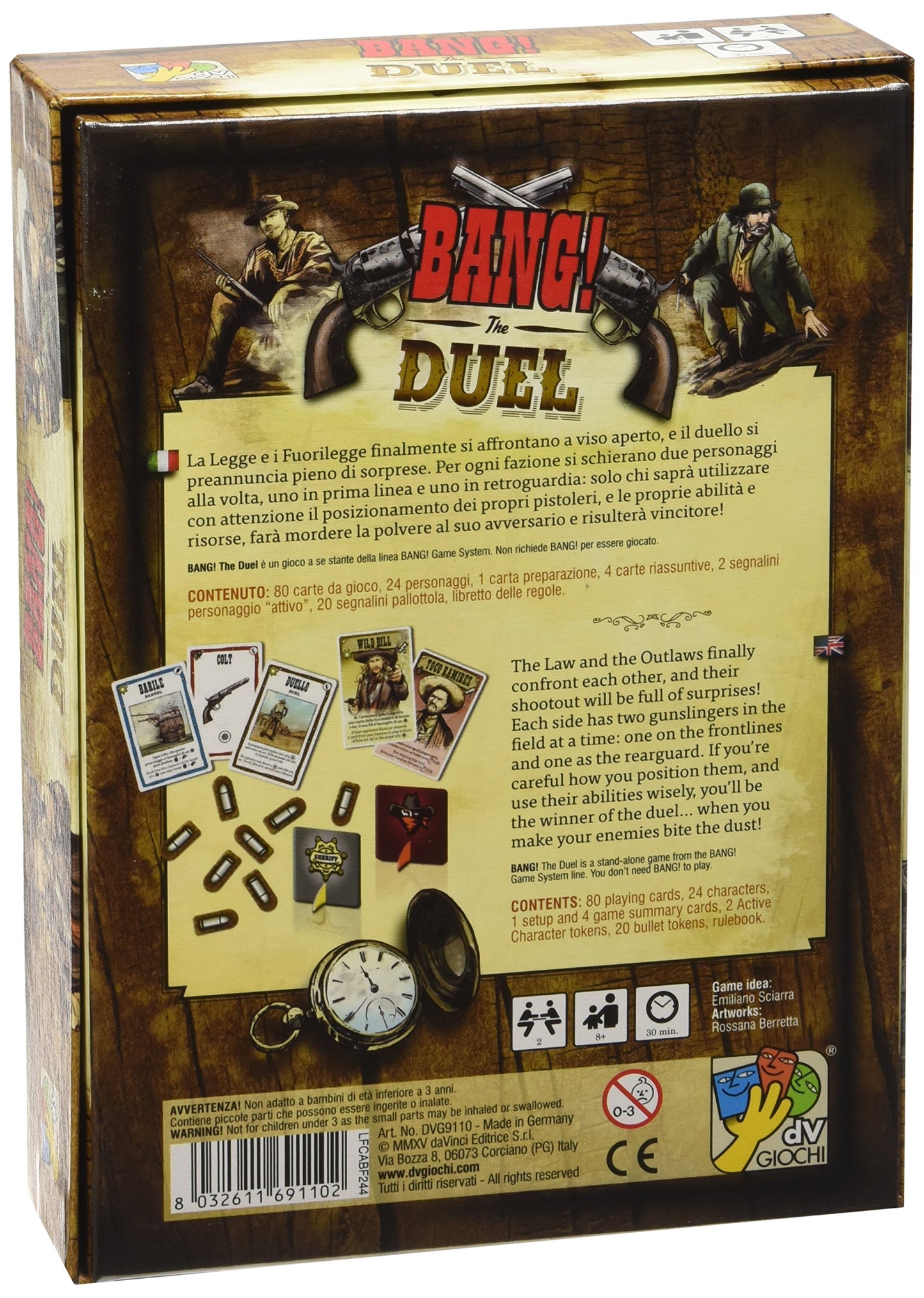 Dv Giochi Games Bang! The Duel