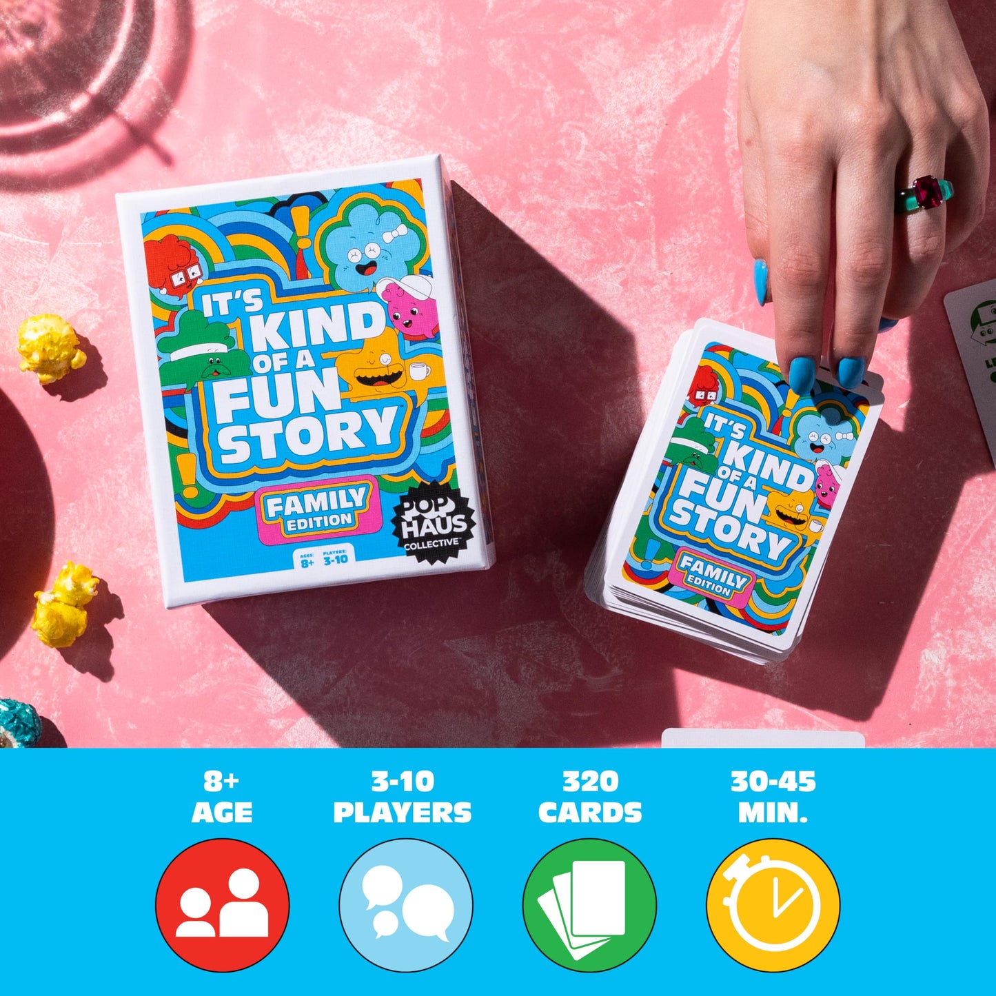 It'S Kind Of A Fun Story Family Edition - Hit Party Game For All Ages [Perfect For Family Gatherings, Friends, Game Nights, Slee