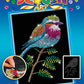 Sequin Art Lilac Breasted Roller Design from The Blue Range 28 x 37 cm, Multicolor (5528913)