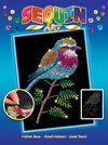 Sequin Art Lilac Breasted Roller Design from The Blue Range 28 x 37 cm, Multicolor (5528913)
