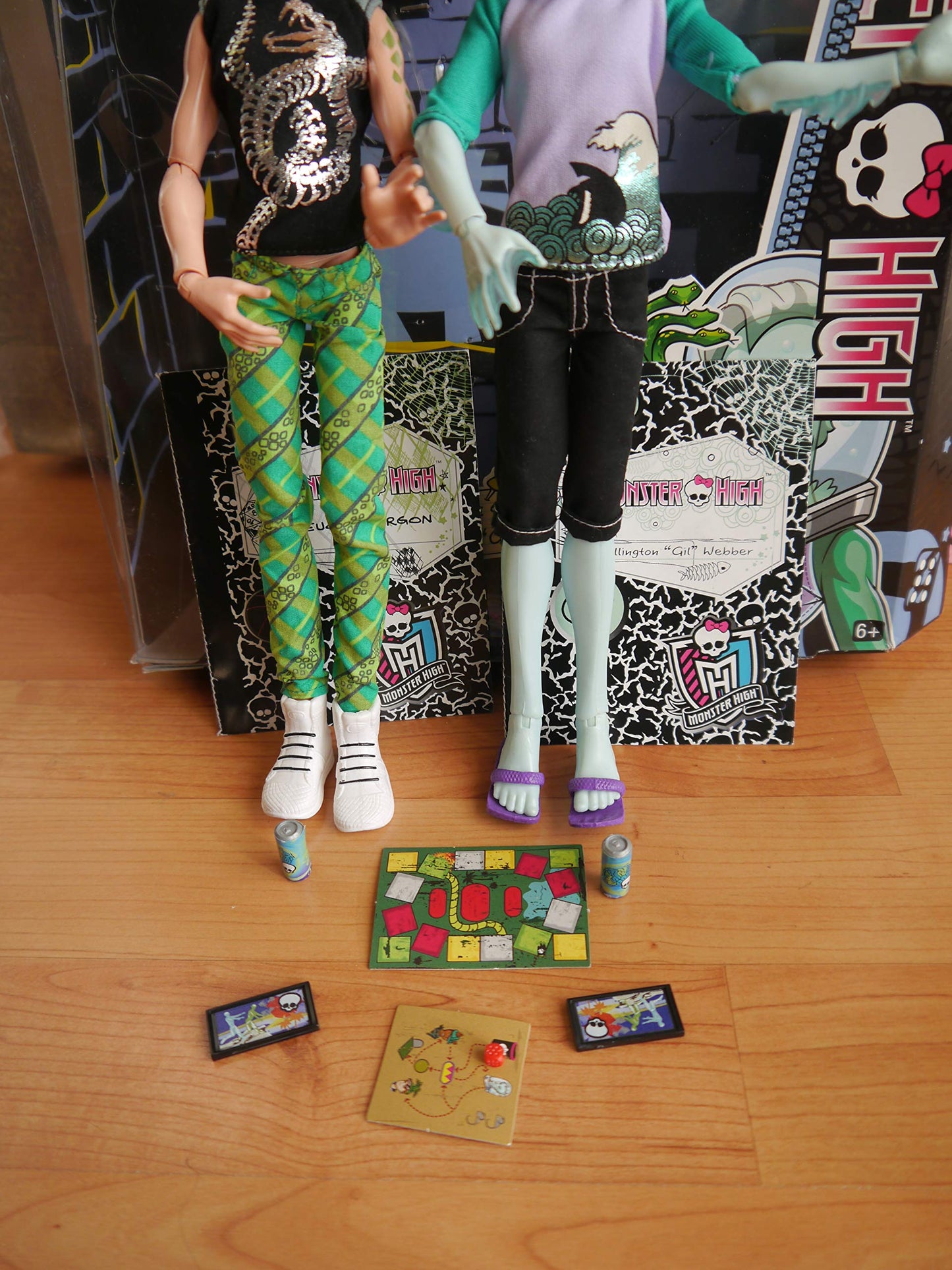 Monster High Mansters 2-Pack Gil Webber And Deuce Gorgon