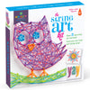 Craft-tastic DIY String Art - Craft Kit for Kids - Everything Included for 3 Fun Arts & Crafts Projects - Owl Series, Large