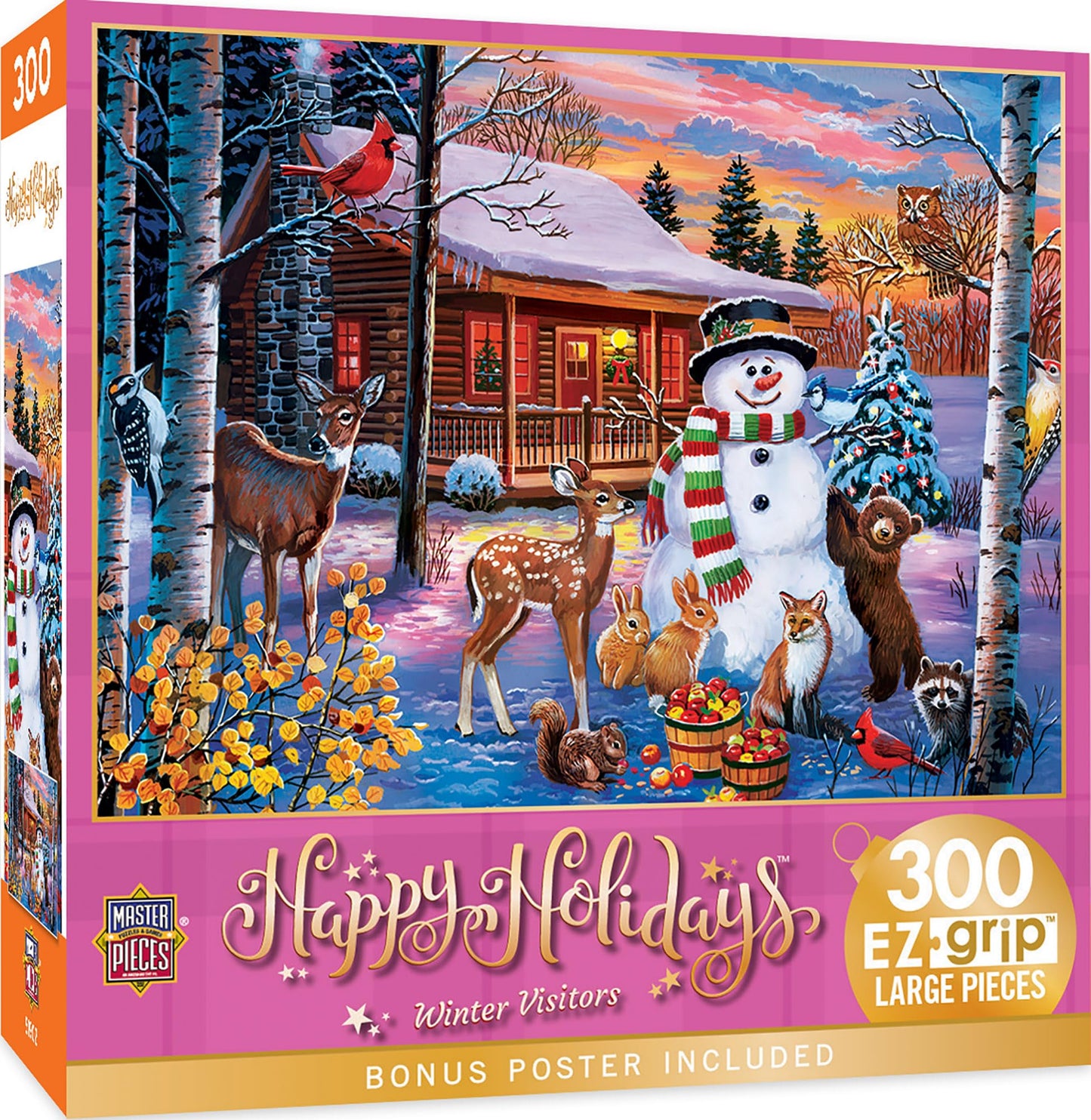 Winter Vistors 300 Pc