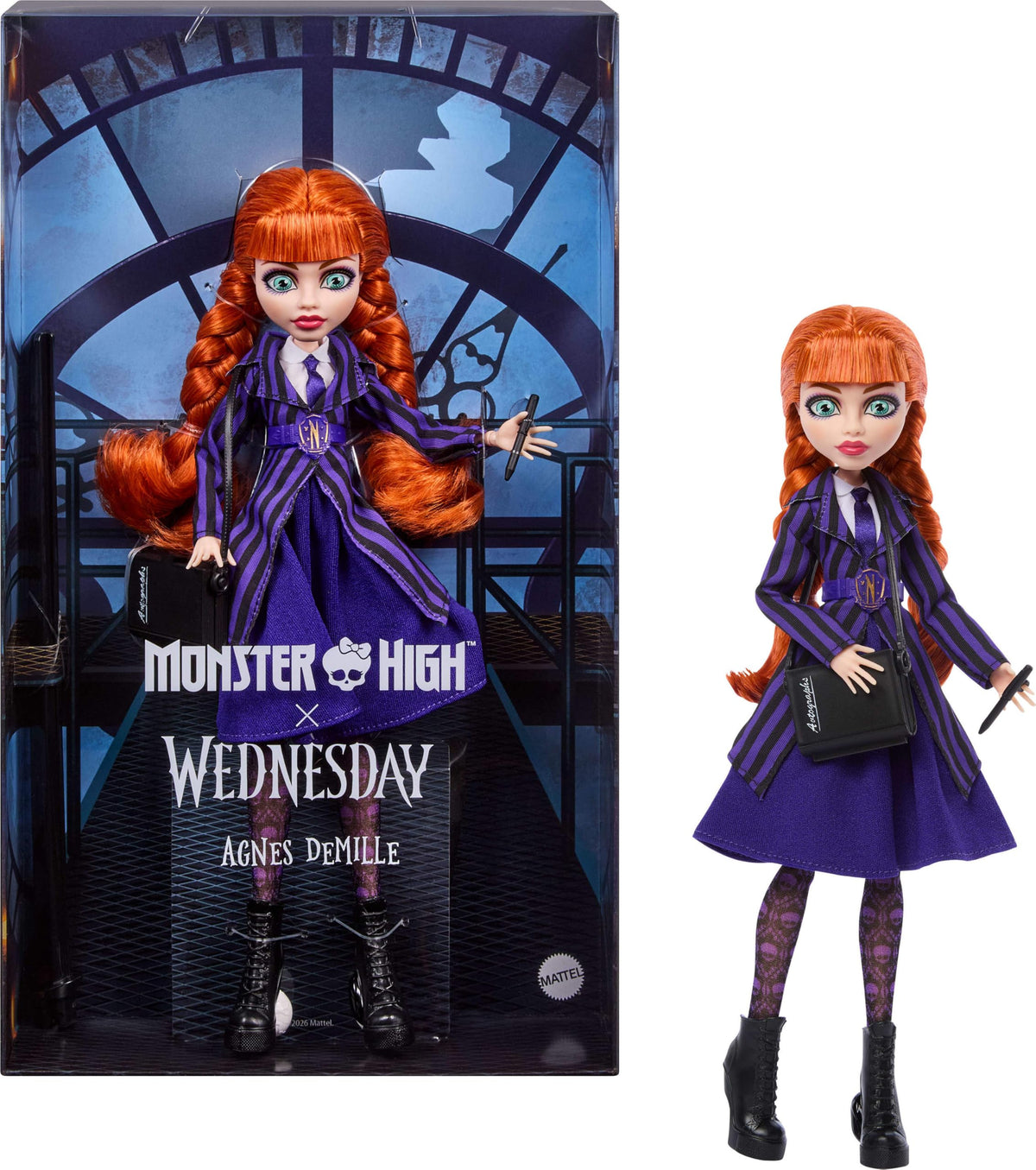 Monster High x Wednesday Agnes DeMille Doll