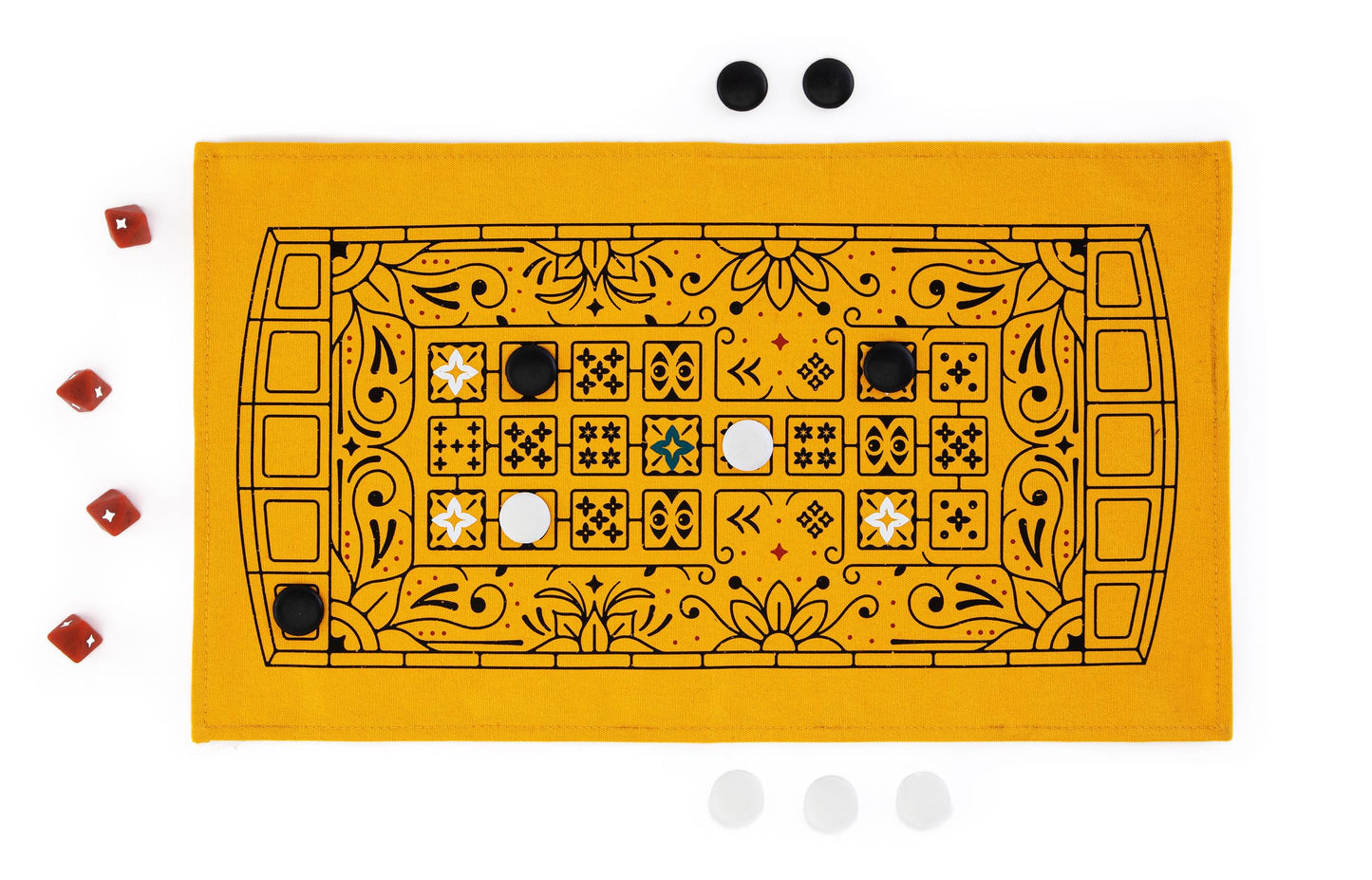 Stellar Factory The Royal Game Of Ur - Compact, Travel-Friendly | One Of The Oldest Strategy Games In The World