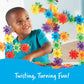 Learning Resources Gears! Gears! Gears! Super Building Toy Set, Stem Toys, Construction Toys, Gears For Kids, 150 Pieces, Ages 3