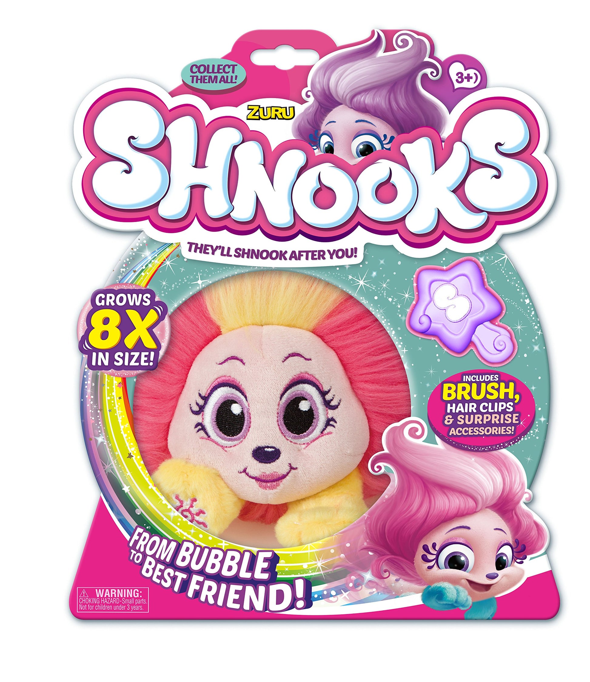 Shnooks Soft Plush Toy With Accessories - (Styles May Vary)