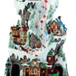 MOMENTS IN TIME Animated Ski Resort Christmas Village, 20.5”H, LED Lights, Music & Moving Train, Hand-Painted Resin, Model NM-X16038AA