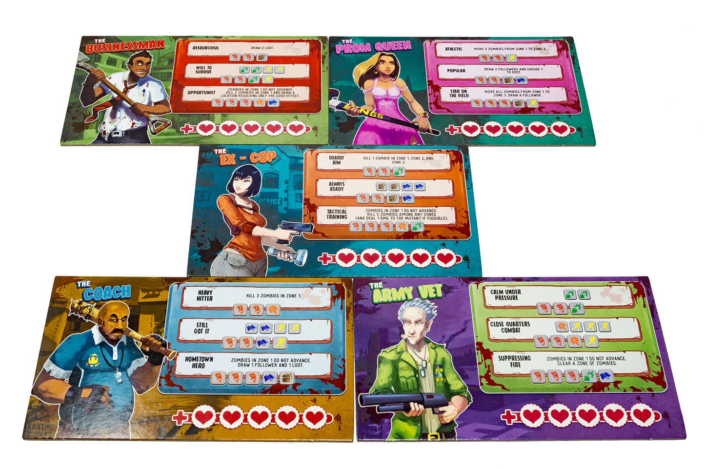 Grey Fox Games Run Fight or Die: Reloaded Board Game - Grey - Model GFG96724 - 100% Polyester