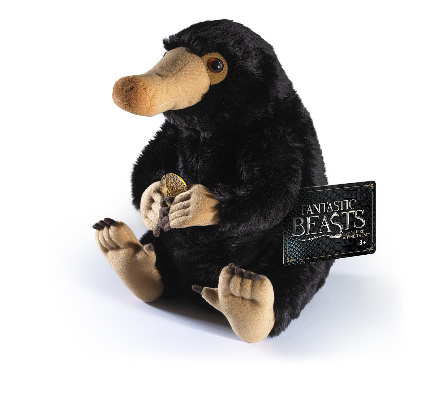The Noble Collection Niffler Plush Toy - 32cm Multi-coloured Polyester - Model NN8875