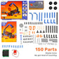 Avishkaar Mex 5-In-1 Diy Robotics Starter Kit, Robot Toys For Kids Aged 8-12, Building & Construction Set With 100+ Parts, Learn
