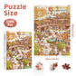 Bunny Town Puzzles for mature-themeds 1000 Pieces  Family Game  27.6 x 19.7 inches  Challenging Family Activity Perfect for Game Nights  Pieces Fit Together Perfectly
