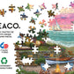Ceaco - David Maclean - Heart Beach - 1000 Piece Jigsaw Puzzle