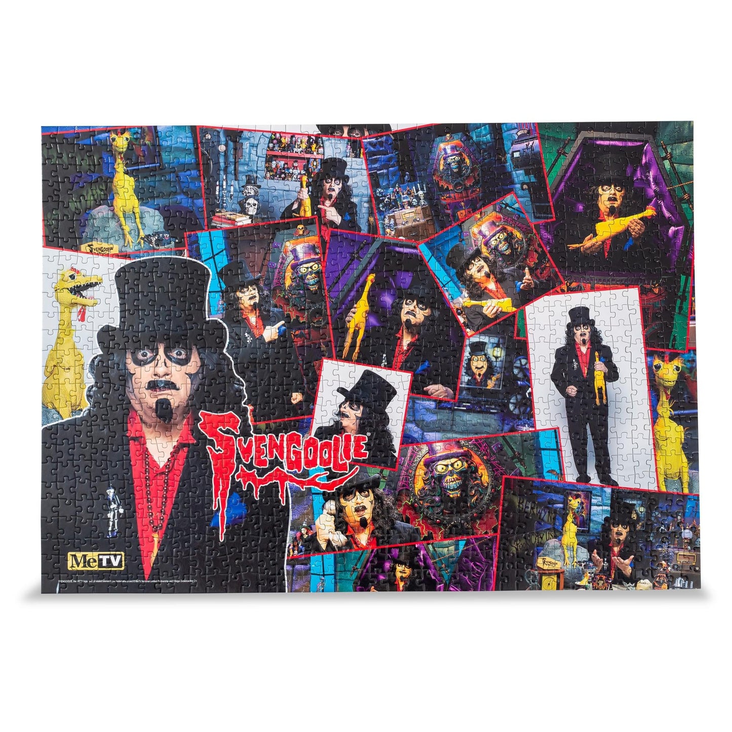 Toynk Svengoolie Collage 1000-Piece Jigsaw Puzzle | 19x27 Inches | Multi-Color | Fun Brain Teaser for Adults | Model 614393