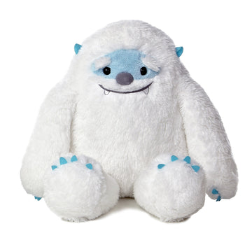 Aurora® Mysterious Fantasy Yulli™ Yeti Stuffed Animal - Mythical Companion - Imaginative Adventures - White 12 Inches
