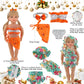 18-Inch Doll Swimwear 9-Piece Set - Seaside Pretend Play with Quick-Dry Tails & Bathing Suits | Beach & Pool Accessories for Gir