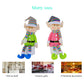 Wewill 20' Christmas Elf Dolls Bendy Plush Elves Soft Stuffed Toy Girl Fun Holiday Decorations For Kids