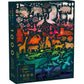 Elena Essex Puzzles for mature-themeds - Rainbow Kingdom | 1000 Piece Puzzle | Jigsaw Puzzles 1000 Pieces | Pride Rainbow Animal Gradient Puzzle | mature-themed Puzzles Size 20 x 28 inches