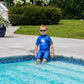 Swimline Blue Swim Trainer Floating Vest Suit For Kids & Toddlers Ages 4+ Boys/Girls -Comfortable Zip Up Buoyant Foam Swimming Life Jackets Puddle Jumpers 40-55 Pounds Lbs Children Learning Swimwear