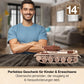 3D Wooden Puzzles For Adults - Diy T-34-85 Tank 3D Puzzle Model Kit With Rubber Band Engine, Rolling Wheels & Rotating Cannon -