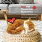 Perfect Petzzz - Original Petzzz Orange Tabby Cat, Realistic Lifelike Stuffed Interactive Pet Toy, Companion Pet With 100% Handcrafted Synthetic Fur