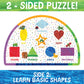Briarpatch | The Very Hungry Caterpillar 2-Sided Floor Puzzle, Ages 3+