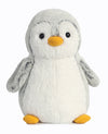 Aurora® Playful Pompom Penguin™ Plush Stuffed Animal - Gray, 11.5 Inches - Ideal for Kids and Adults - Model 09860