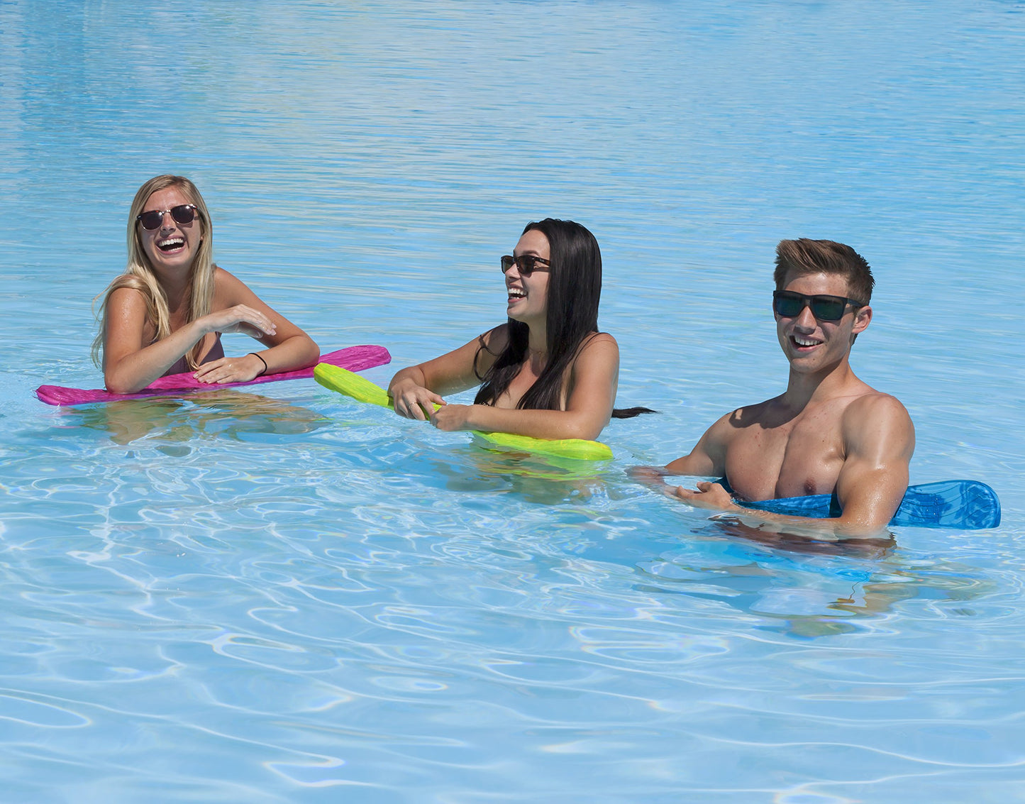 Airhead Sun Comfort Pool Noodle, Lake Float, Lime Swirl