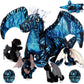 Deekin 7 Pcs Dragon Toy Set 16 Inch Large Dragon Stuffed Animal With 4 Baby Plush And 2 Eggs In Mommy'S Belly Dinosaur Plushies Gifts For Boys Girls Birthday Christmas(Cool Style)