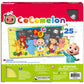 Cocomelon, 25-Piece Jigsaw Foam Squishy Puzzle Abc Best Friends Jj & Animals Musical Show, For Kids Ages 4 And Up