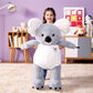 Ikasa Large Koala Stuffed Animal Plush Toy,30' Giant Cute Jumbo Soft Toys Huge Big Size Fluffy Plushy Fat Oversized Plushie,Gifts For Kids