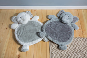 Mary Meyer Baby Mat, Afrique Elephant, 23x31x4 Inch, Fabric, Model 42557