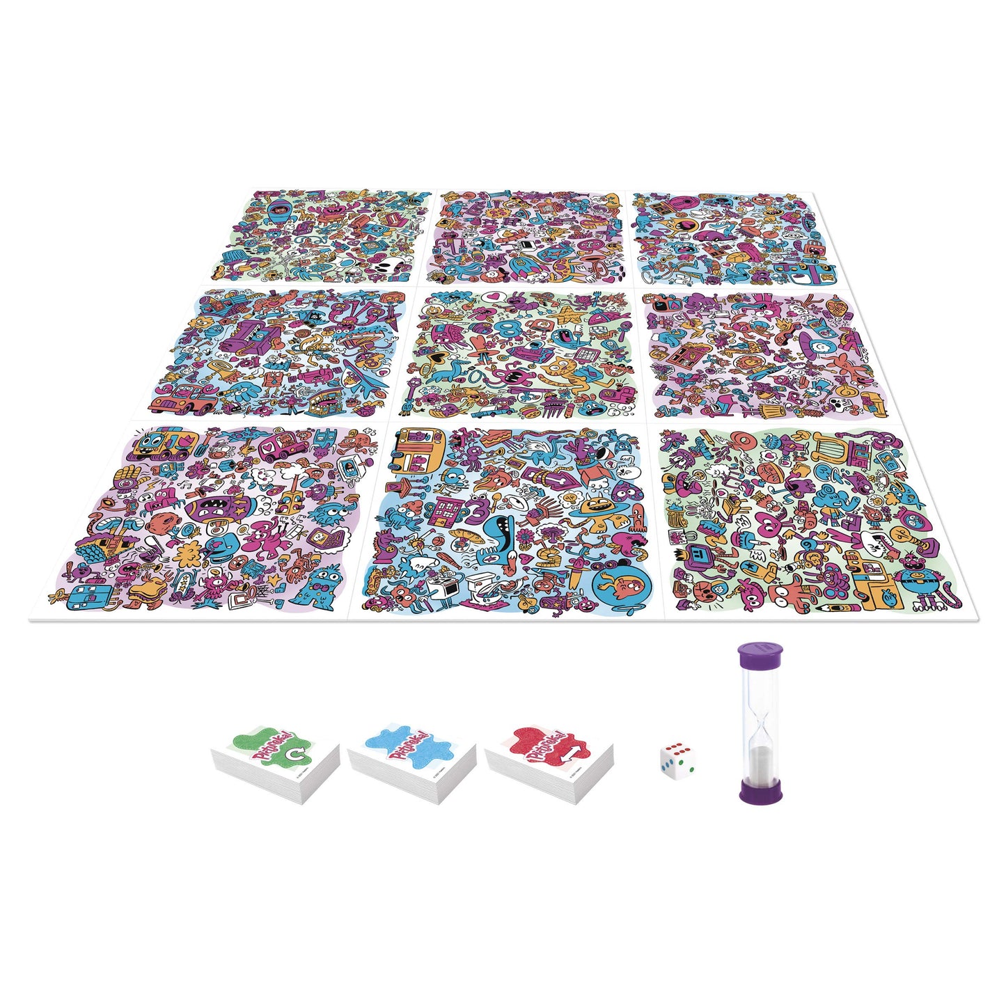 Hasbro Gaming Pictureka! Fun Family Board Game for Kids, Multicolor, Cardstock, Ages 6 and Up, Model F2564