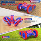 Spider Remote Control Car for Kids - 2.4Ghz Fast RC Stunt Cars, 360 Rotating 4WD RC Crawler with Lights, Rechargeable Car Toy fo