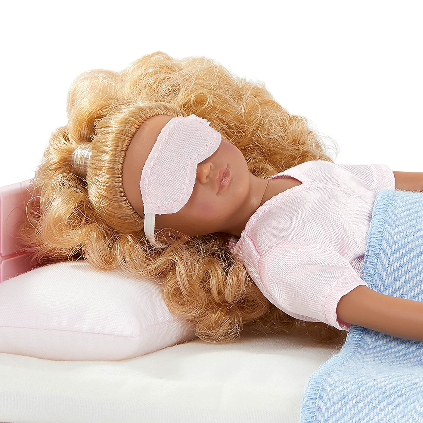 Lori - Nahla'S Sweet Dreams Set - Mini Doll & Toy Bedroom Furniture - 6-Inch Doll & Dollhouse Accessories - Bed, Pillows, Blanke