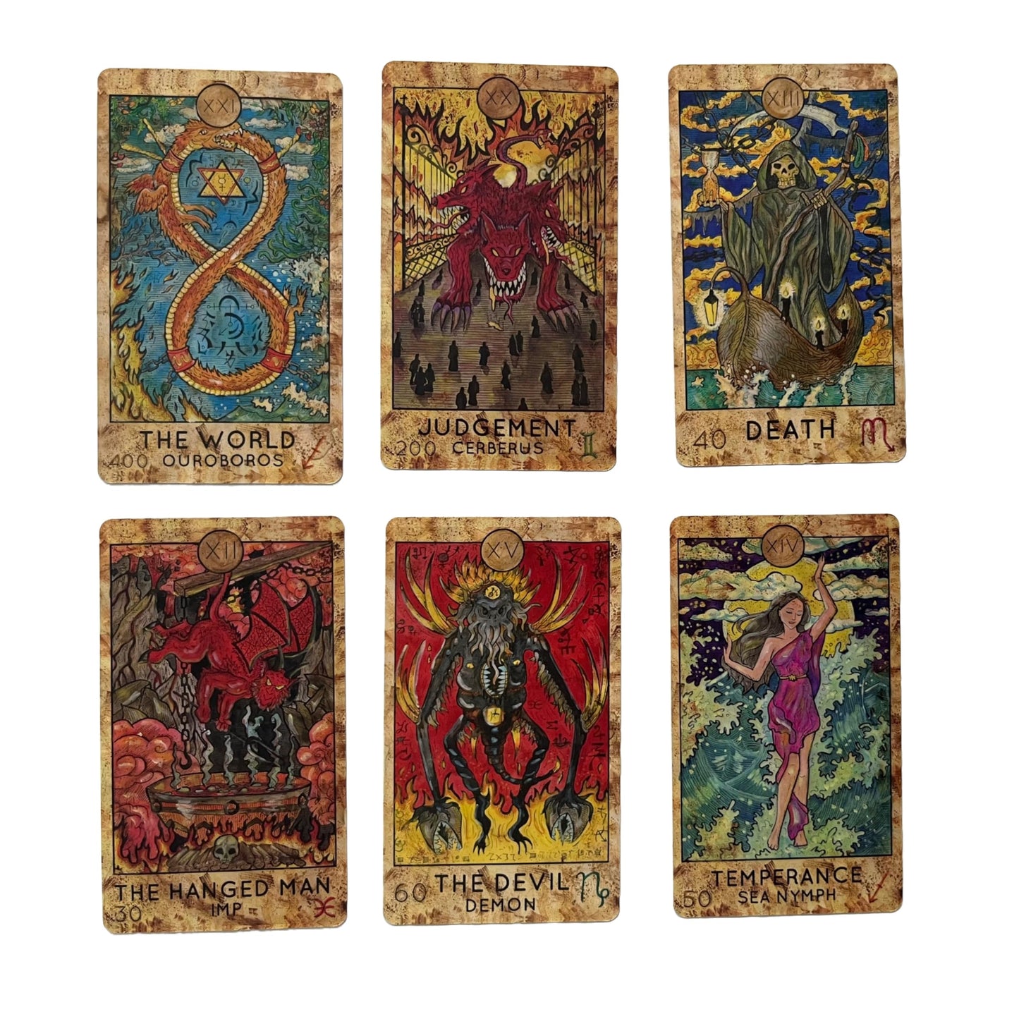 Vieux Monde Express Mythic Tarot & Guide | Authorized And Authentic Printing Of Vera Petruk'S Work