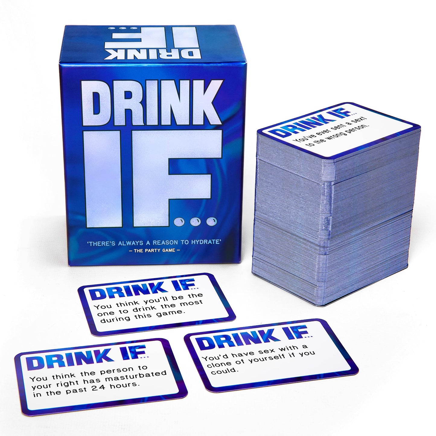 Drink IF... mature-themed Drinking Party Game - 600 Hilarious Questions for Friends to get You Buzzed & Drunk - Cards for Ice Breakers  White Elephant Gifts  Christmas Stocking Stuffers & Board Games Night
