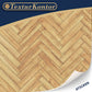 3 Sheets Self-Adhesive Flooring for Dollhouse 1:12 Scale (Herringbone Parquet)