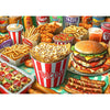1000 Piece Puzzles For Adults Clearance, Super Delicious Food Burger & Fries Puzzle For Adults, Hard Challenge Art Jigsaw Puzzle