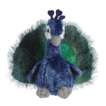 Aurora® Adorable Flopsie™ Perry™ Stuffed Animal - Playful Ease - Timeless Companions - Blue 12 Inches